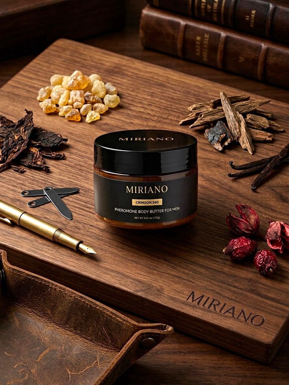 NEW Miriano Crimson 540 Pheromone Body Butter for Men 4.41 oz Hydrating